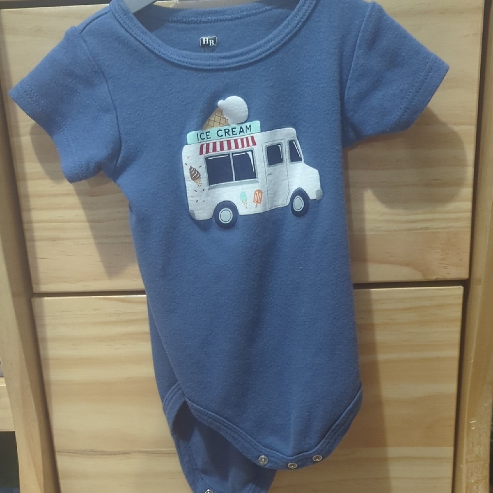 Baby Ice Cream Truck Onesie